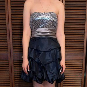 Short Navy Blue Dress Size 7